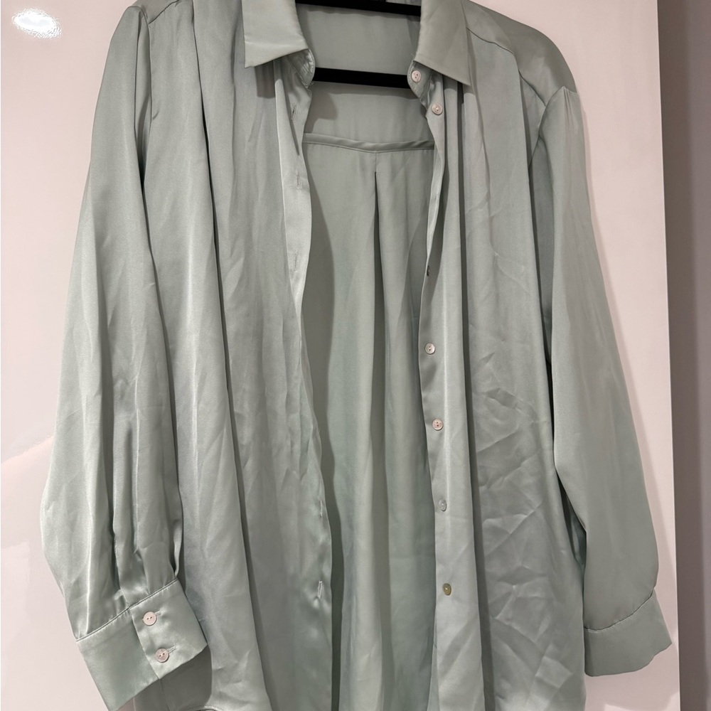 Zara Mint Green Shirt